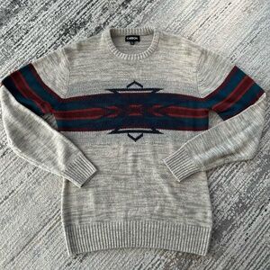 Men's Aztec Sweater - Size Small